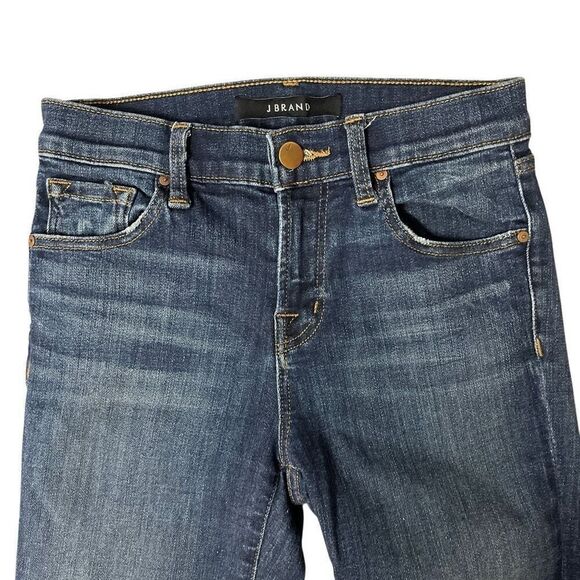 J. BRAND Capri Mid Rise Denim Sublime Size 24 - Picture 7 of 16